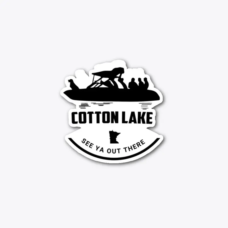 Cotton Lake Wakeboat See ya Out there