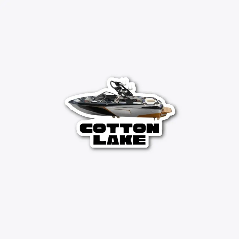 Tan Boat - Cotton Lake